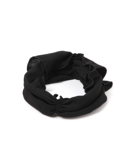 studio CLIP（スタディオクリップ）の「リボンターバン（ヘアバンド・レディース・ライトグレー/ブラック/カーキ・FREE）」の8枚目の写真