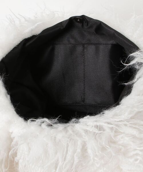 paravion（パラビオン）の「ファーバッグ（トートバッグ・レディース・ブラック/ホワイト・FREE）」の14枚目の写真