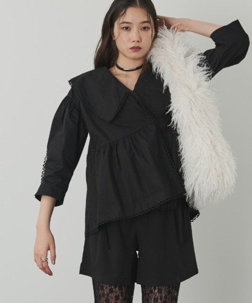 paravion（パラビオン）の「ファーバッグ（トートバッグ・レディース・ブラック/ホワイト・FREE）」の9枚目の写真