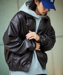 FREAK'S STORE | 限定展開 リラックスフィット ジップアップ スタンドカラーブルゾン(ブルゾン)