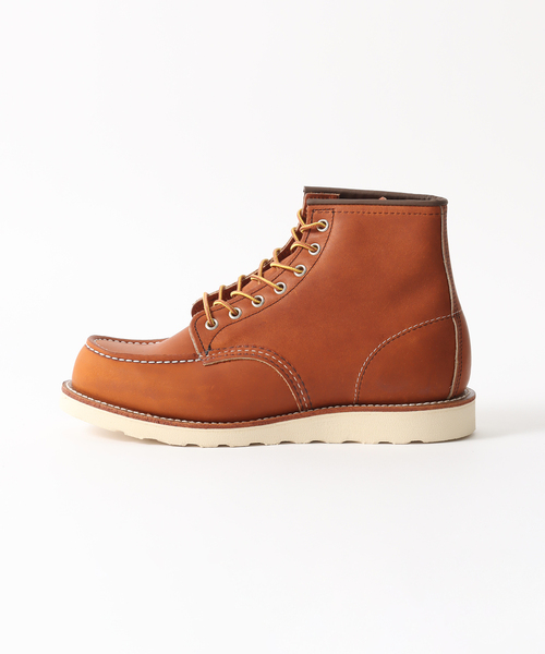 RED WING(レッドウィング)の「RED WING / レッドウイング 6 Classic MOC(ブーツ・メンズ・チョコ・80/85)」の2枚目の写真