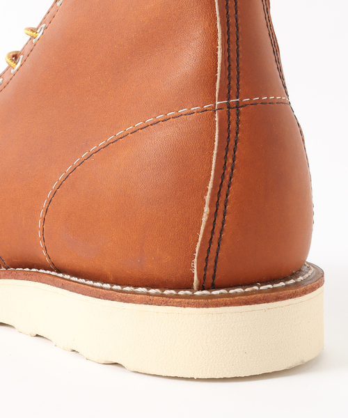 RED WING(レッドウィング)の「RED WING / レッドウイング 6 Classic MOC(ブーツ・メンズ・チョコ・80/85)」の5枚目の写真