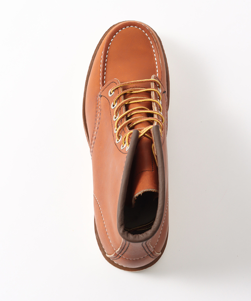 RED WING(レッドウィング)の「RED WING / レッドウイング 6 Classic MOC(ブーツ・メンズ・チョコ・80/85)」の6枚目の写真