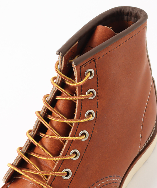 RED WING(レッドウィング)の「RED WING / レッドウイング 6 Classic MOC(ブーツ・メンズ・チョコ・80/85)」の8枚目の写真
