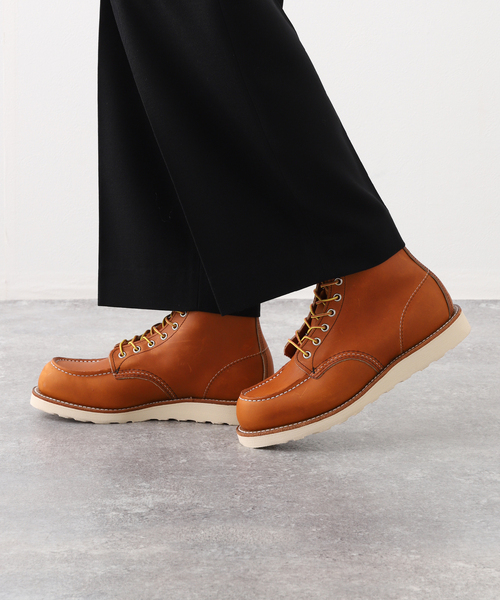 RED WING(レッドウィング)の「RED WING / レッドウイング 6 Classic MOC(ブーツ・メンズ・チョコ・80/85)」の13枚目の写真