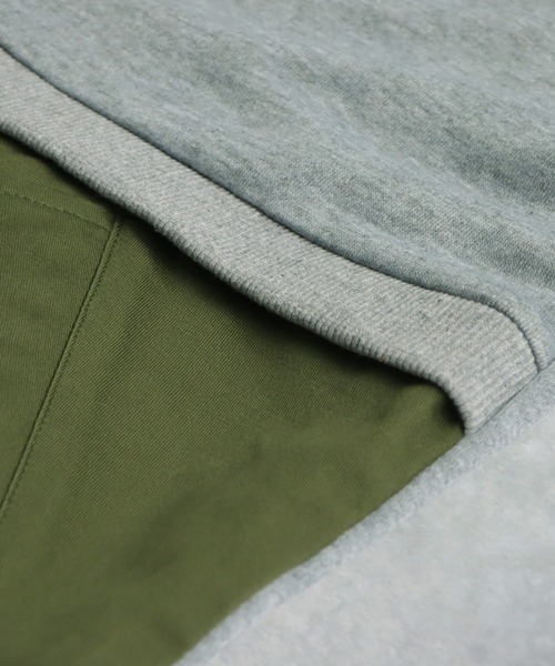 antiqua(アンティカ)の「ドッキングロングスリーブワンピース(ワンピース・レディース・杢グレー/ブラック・ONESIZE)」の22枚目の写真