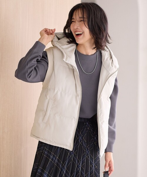 【セール】【手洗い可】ハイブリットベスト（ベスト）｜any Fam（エニィファム）