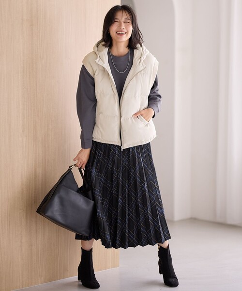 【セール】【手洗い可】ハイブリットベスト（ベスト）｜any Fam（エニィファム）