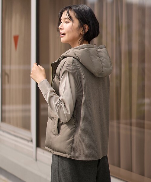 【セール】【手洗い可】ハイブリットベスト（ベスト）｜any Fam（エニィファム）