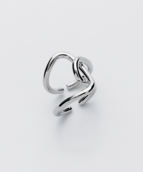 ciite'（シーテ）の「ビッグヒネリクロスリング（リング・レディース・シルバー/ゴールド/ピンクゴールド・FREE）」の9枚目の写真