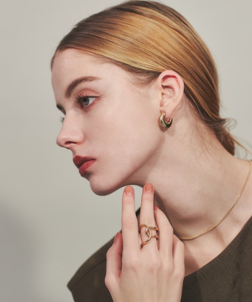 ciite'（シーテ）の「ビッグヒネリクロスリング（リング・レディース・シルバー/ゴールド/ピンクゴールド・FREE）」の21枚目の写真