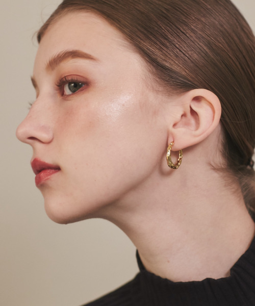 soierieゴールド フープピアス　美品 202201191681.jpg?crop=center&