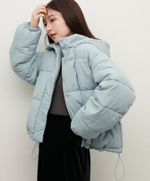 natural couture | フード中綿ジャケット(ダウンジャケット/コート)