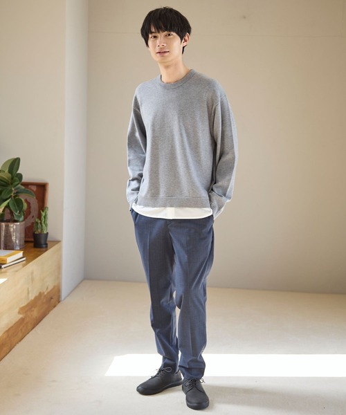 T出品 セール】メルティシャツレイヤード/116352（ニット/セーター）｜GLOBAL