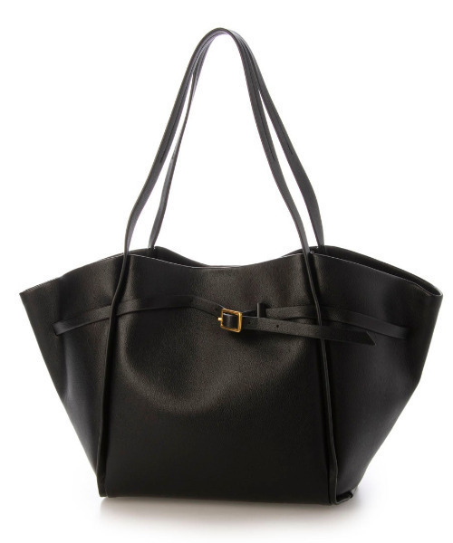 kakatoo（カカトゥ）の「カカトゥ kakatoo / ワイドトートバッグ（トートバッグ・レディース・グレー/キャメル/ブラック・FREE）」の4枚目の写真