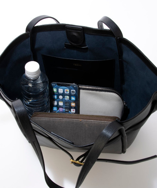 kakatoo（カカトゥ）の「カカトゥ kakatoo / ワイドトートバッグ（トートバッグ・レディース・グレー/キャメル/ブラック・FREE）」の9枚目の写真