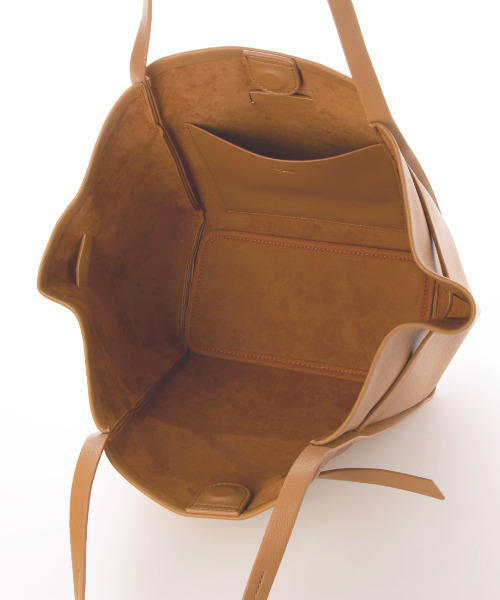 kakatoo（カカトゥ）の「カカトゥ kakatoo / ワイドトートバッグ（トートバッグ・レディース・グレー/キャメル/ブラック・FREE）」の17枚目の写真