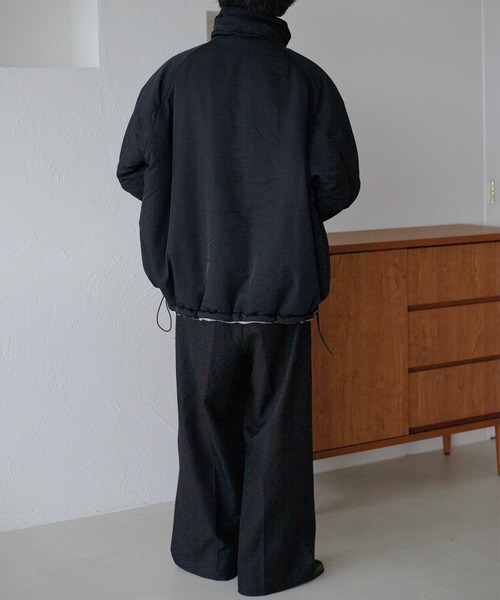 epnok（エプノック）の「ハイネックリバーシブルブルゾン（ブルゾン・メンズ・ブラウン/ブラック系その他/ブラック・SMALL/MEDIUM/LARGE）」の12枚目の写真