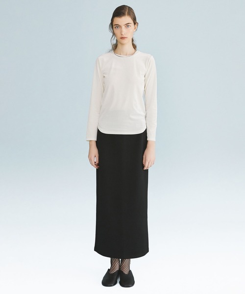 kiehtova(キエトヴァ)の「【kiehtova】CUT TIGHT SKIRT KTWR6(スカート・レディース・ブラック/ブラウン/グレー・FREE)」の5枚目の写真