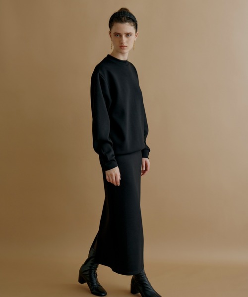 kiehtova(キエトヴァ)の「【kiehtova】CUT TIGHT SKIRT KTWR6(スカート・レディース・ブラック/ブラウン/グレー・FREE)」の12枚目の写真