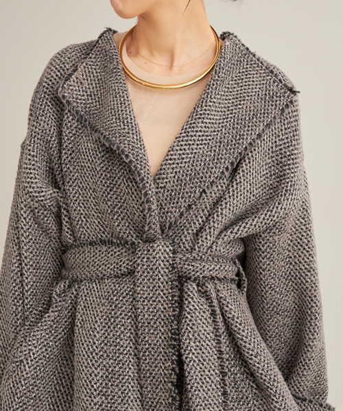 plage（プラージュ）の「HERRINGBONE TWEED ブルゾン（ブルゾン・レディース・ブラウン・FREE）」の15枚目の写真