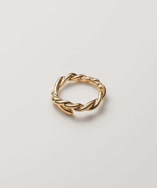Fauvirame(フォーヴィレイム)の「【Fauvirame】Roots Ring(リング・レディース・ゴールド・11号/9号)」の1枚目の写真