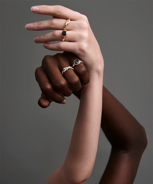 Fauvirame(フォーヴィレイム)の「【Fauvirame】Roots Ring(リング・レディース・ゴールド・11号/9号)」の2枚目の写真