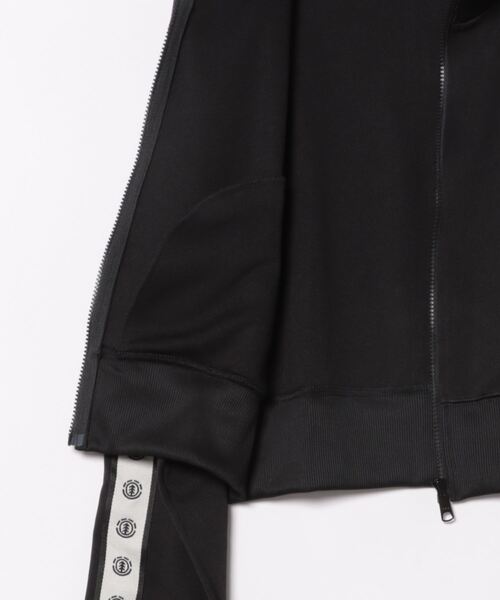 ELEMENT eden(エレメントエデン)の「ELEMENT レディース TRACK LOGO JACKET WO ジャケット/エレメントロゴスリーブラインジップアップジャケット(その他アウター・レディース・ブラック/ナチュラル・MEDIUM)」の3枚目の写真