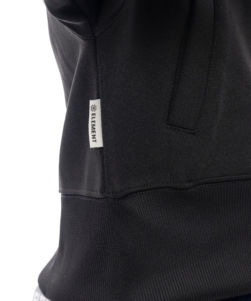 ELEMENT eden(エレメントエデン)の「ELEMENT レディース TRACK LOGO JACKET WO ジャケット/エレメントロゴスリーブラインジップアップジャケット(その他アウター・レディース・ブラック/ナチュラル・MEDIUM)」の12枚目の写真