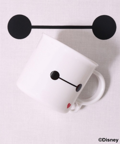 Disney（ディズニー）の「(SK)【Disney】ベイマックス 抗菌 持ち手付き プラコップ[200ml]（グラス/マグカップ/タンブラー・キッズ・ホワイト系・ONESIZE）」の3枚目の写真