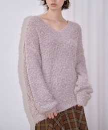 Lil Ambition | リボンヤーンニットプルオーバー(ニット/セーター)