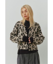 ALEXIA STAM | Leopard Knit Cardigan /レオパードカーディガン(カーディガン/ボレロ)