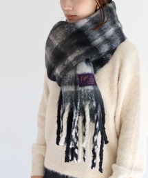 cepo | バルキーチェックマフラー(マフラー)