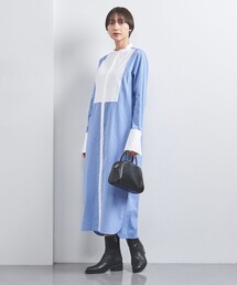 ユナイテッドアローズ　シャツワンピース セール】Spiree asami ロングシャツワンピース - 防シワ