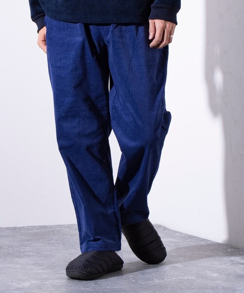 GLOSTER(グロスター)の「【GLOSTER/グロスター】GOODNESS コーデュロイ イージーパンツ (チェック/無地)(その他パンツ・メンズ・グリーン/ネイビー/チャコールグレー/ブラック系その他/アイボリー/サックスブルー/ブラウン系その他/ブラック・S/M/L)」の7枚目の写真