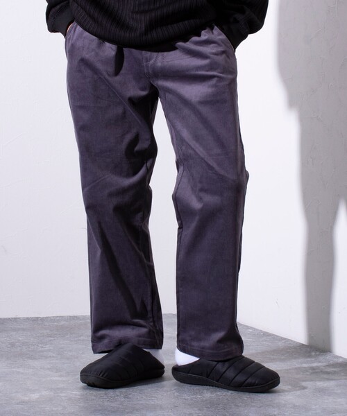 GLOSTER(グロスター)の「【GLOSTER/グロスター】GOODNESS コーデュロイ イージーパンツ (チェック/無地)(その他パンツ・メンズ・グリーン/ネイビー/チャコールグレー/ブラック系その他/アイボリー/サックスブルー/ブラウン系その他/ブラック・S/M/L)」の5枚目の写真
