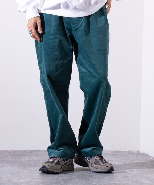 GLOSTER(グロスター)の「【GLOSTER/グロスター】GOODNESS コーデュロイ イージーパンツ (チェック/無地)(その他パンツ・メンズ・グリーン/ネイビー/チャコールグレー/ブラック系その他/アイボリー/サックスブルー/ブラウン系その他/ブラック・S/M/L)」の6枚目の写真