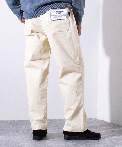 GLOSTER(グロスター)の「【GLOSTER/グロスター】GOODNESS コーデュロイ イージーパンツ (チェック/無地)(その他パンツ・メンズ・グリーン/ネイビー/チャコールグレー/ブラック系その他/アイボリー/サックスブルー/ブラウン系その他/ブラック・S/M/L)」の2枚目の写真