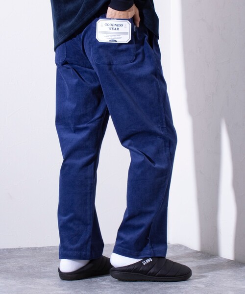 GLOSTER(グロスター)の「【GLOSTER/グロスター】GOODNESS コーデュロイ イージーパンツ (チェック/無地)(その他パンツ・メンズ・グリーン/ネイビー/チャコールグレー/ブラック系その他/アイボリー/サックスブルー/ブラウン系その他/ブラック・S/M/L)」の22枚目の写真
