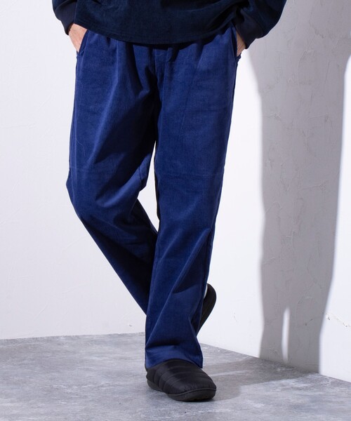 GLOSTER(グロスター)の「【GLOSTER/グロスター】GOODNESS コーデュロイ イージーパンツ (チェック/無地)(その他パンツ・メンズ・グリーン/ネイビー/チャコールグレー/ブラック系その他/アイボリー/サックスブルー/ブラウン系その他/ブラック・S/M/L)」の12枚目の写真