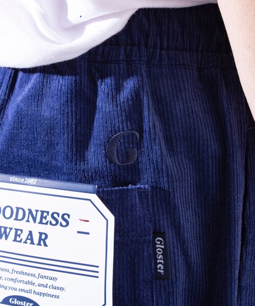 GLOSTER(グロスター)の「【GLOSTER/グロスター】GOODNESS コーデュロイ イージーパンツ (チェック/無地)(その他パンツ・メンズ・グリーン/ネイビー/チャコールグレー/ブラック系その他/アイボリー/サックスブルー/ブラウン系その他/ブラック・S/M/L)」の17枚目の写真