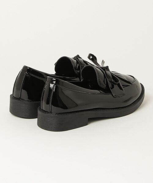 CALIFORNIA OUTFITTERS（カリフォルニア アウトフィッターズ）の「3-11A25 リボン ローファー モカシンシューズ（ローファー・レディース・ワイン/ブラック・40/38/36）」の10枚目の写真