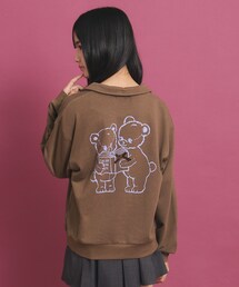 ぽぽ★新品 ピンクラテ★スウェットコ－デセット 140 ポケピース】スウェット（スウェット・トレーナー） | PINK