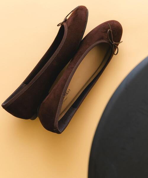 RODE SKO(ロデスコ)の「『MADE IN JAPAN』プレーンバレエシューズ(バレエシューズ・レディース・ゴールド/ブラック/シルバー/ピンク系その他/アニマル/ブラウン系その他/ブラック系その他・35/36/36.5/37/37.5/38/38.5/39/40)」の4枚目の写真