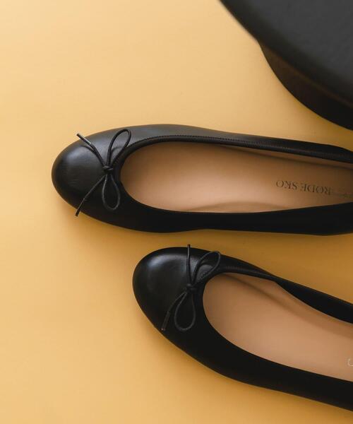 RODE SKO(ロデスコ)の「『MADE IN JAPAN』プレーンバレエシューズ(バレエシューズ・レディース・ゴールド/ブラック/シルバー/ピンク系その他/アニマル/ブラウン系その他/ブラック系その他・35/36/36.5/37/37.5/38/38.5/39/40)」の15枚目の写真