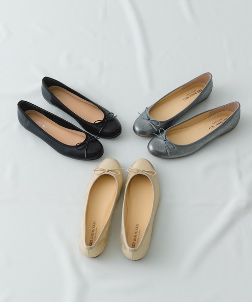 『MADE IN JAPAN』プレーンバレエシューズ(バレエシューズ)|RODE SKO(ロデスコ) 『MADE IN JAPAN』プレーンバレエシューズ(バレエシューズ)|RODE SKO(ロデスコ)