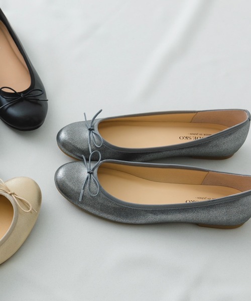 『MADE IN JAPAN』プレーンバレエシューズ(バレエシューズ)|RODE SKO(ロデスコ) 『MADE IN JAPAN』プレーンバレエシューズ(バレエシューズ)|RODE SKO(ロデスコ)