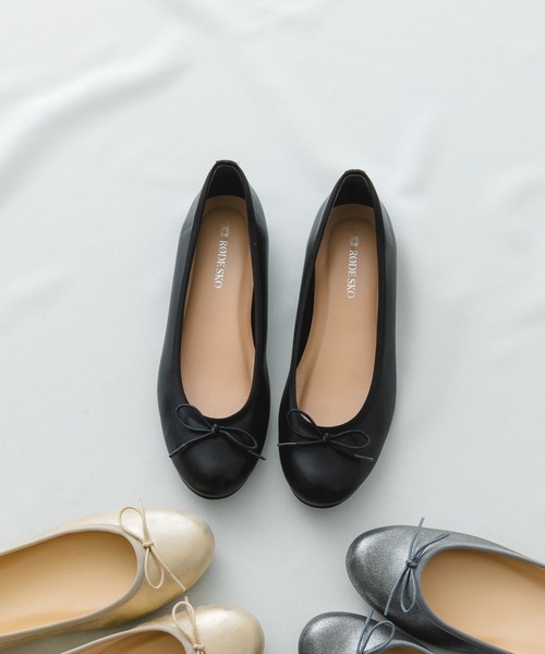 『MADE IN JAPAN』プレーンバレエシューズ(バレエシューズ)|RODE SKO(ロデスコ) 『MADE IN JAPAN』プレーンバレエシューズ(バレエシューズ)|RODE SKO(ロデスコ)