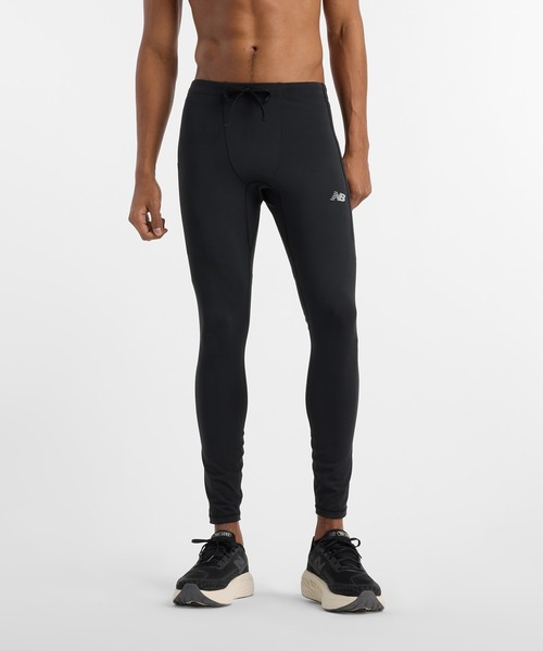 NEW BALANCE(ニューバランス)の「NB Sleek タイツ(ポケット付き)(タイツ/ストッキング・メンズ・ブラック・SMALL/MEDIUM/LARGE)」の1枚目の写真