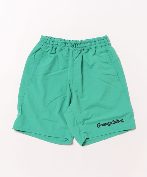 GROOVY COLORS（グルービーカラーズ）の「Nylon Taffeta Shorts（その他パンツ・キッズ・グリーン/イエロー・140/130）」の3枚目の写真